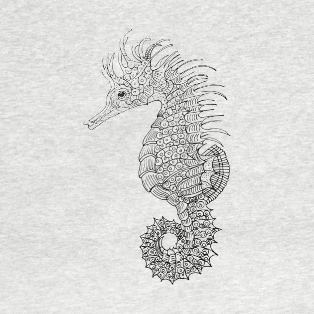 seahorse by wildmagnolia